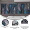Flash Furniture Blue 2' x 10' Abstract Design Accent Area Rug ACD-TZ-863-311-BL-GG - alternate 3
